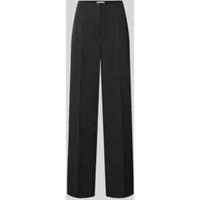 Stoffen broek met achterzak