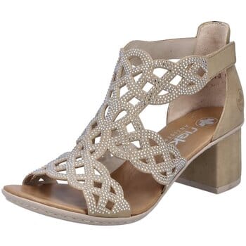 Morelia-sandalen met hak en klittenbandsluiting