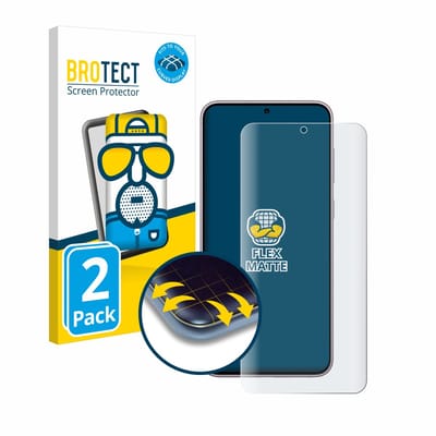BROTECT - Screenprotector voor Samsung Galaxy S23 Plus - Folie Beschermfolie matte volledig dekking 2 Stuks