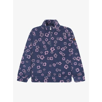 Roxy Calling All My Fleece Jas Bruin 10 Years Meisje