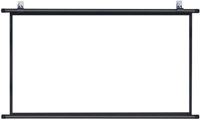 Projectiescherm - Beamerdoek - Thuisbioscoop Ervaring - Handmatig Uittrekbaar - Tot 72 Inch - Zwart