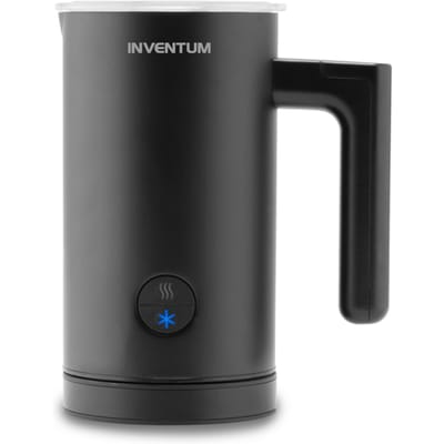 Inventum MK360B - Elektrische melkopschuimer - 150/300 ml - Warm/koud opschuimen - Verwarmen - PFAS vrij - Antikleeflaag - Zwart