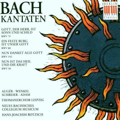 CD J.S. BACH - Cantates Bwv79/80/192/50  0021762BC US Klassiek Gebruikt black