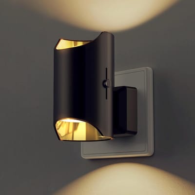 ZRSS® Stopcontact Lampje - Stekkerlamp Dimbaar - Stekker Lamp - Met Schermeringssensor - Warmwit