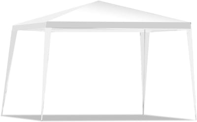 Vouwpaviljoen - Feesttent Tuinpaviljoen - Buitenfeesten Organiseren - Waterdicht Weerbestendig - 3x3 Meter - Wit