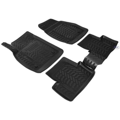 J&J AUTOMOTIVE | Tapis De Sol En Caoutchouc 3D Exclusive Pour Chevrolet Cruze 2009-2016 noir