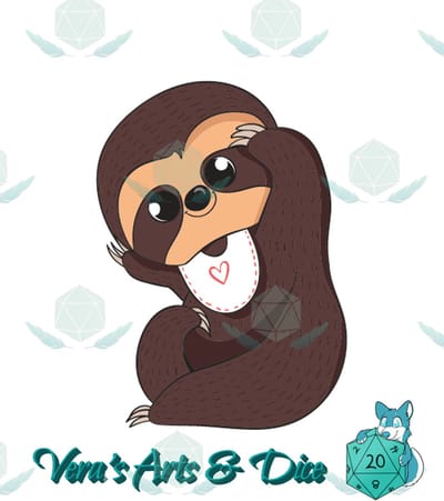 Luiaard Stickers - Cute Baby Luiaard Sticker - Sloth Sticker - Schattige Dieren - Luiaards - Journaling - Bullet Journal - Scrapbooking - Leuke Stickers - Laptop Sticker - Telefoon Sticker - Baby Sloth - Cute - Baby - Dieren - Dier - Lief