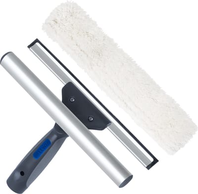 Lewi professionale raamtrekker met inwasser 35 cm - 2 in 1 soft Ergonomic twee componenten greep