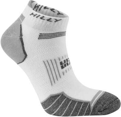 Hilly TwinSkin Socklet - Wit - 39-42