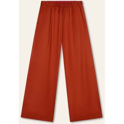 Oilily Plynte Broek- maat44 Burnt Henna
