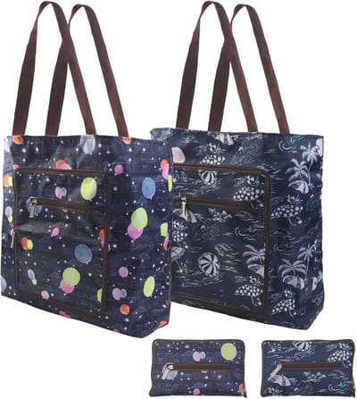 Vouwbare boodschappentas 45 x 35 - Oxford stof - herbruikbaar - ideaal voor dagelijkse boodschappen - SnelShoppen