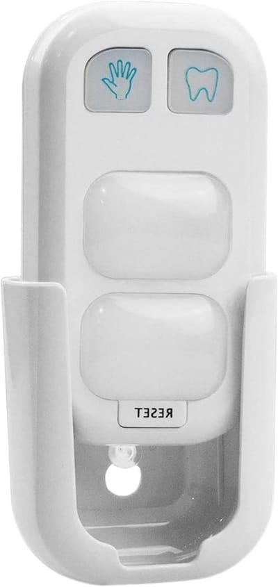Tandenborstel Timer - Hygiëne Gadget - Handen Wassen - 20 Seconden Alarm - 5.6x3.8x9.9 cm - Wit