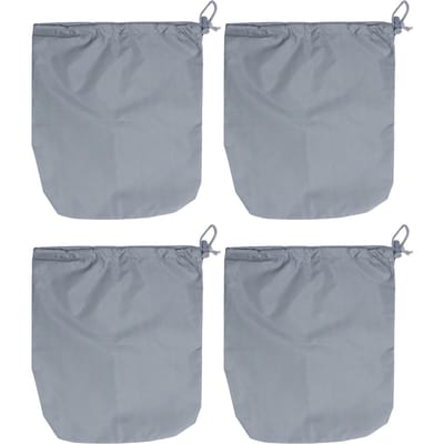 4 STUKS Auto Achteruitkijkspiegel Beschermhoes 190T Polyester Taft Kraan Vorstbeschermhoes Rood grijze kleur