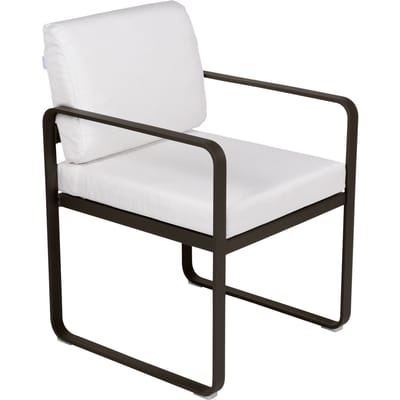Fermob BELLEVIE fauteuil voor de eethoek - E3 Tonka - 81 witgrijs