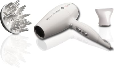 GA.MA Diamond Caramic Ion haardroger 2200 W Wit