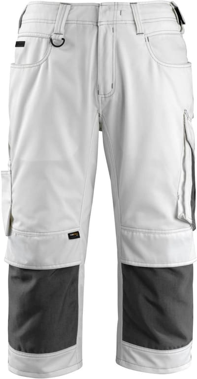 Mascot Unique Driekwart broek met kniezakken 14149-442 - wit/donkerantraciet - C44