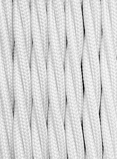 20 meter textielkabel 3 aderig stoffen elektriciteitssnoer voor lamp