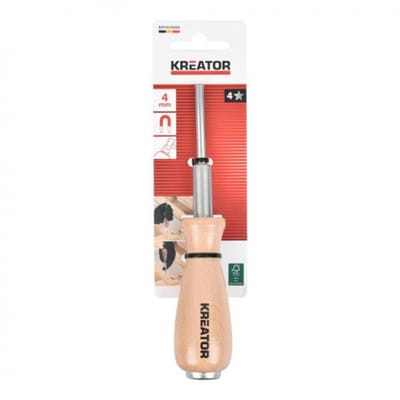Kreator Magnetische Nageldrijver KRTH24004 - 4 mm - Handgereedsschap