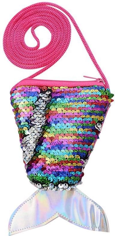 Sunshine Zeemeermin tas voor Meisjes Crossbodytas Regenboog