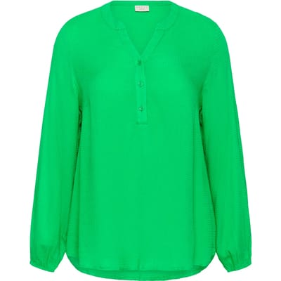 Damesblouse met lange mouwen KAFFE Curve Mahlena