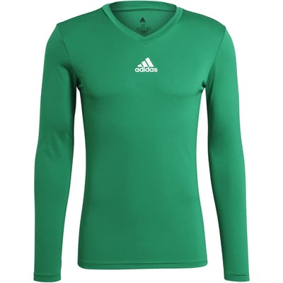 adidas - Team Base Tee - Groene Ondershirts - L - Groen