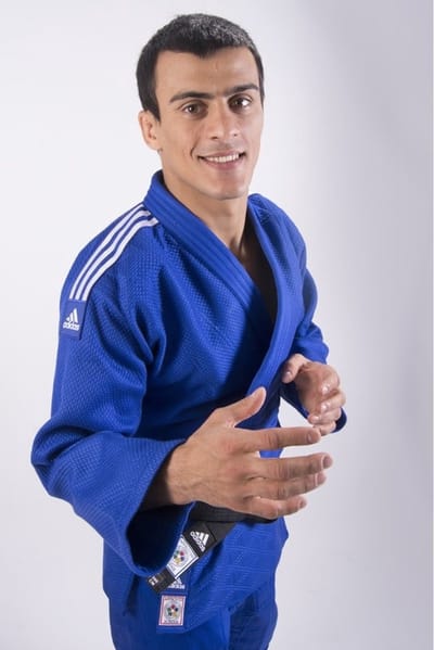 Judopak Adidas Champion slimfit | IJF-goedgekeurd | Blauw (Maat: 175)