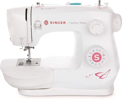 Naaimachine - Mode Machine - Kleding Maken - Geïntegreerde Naaldinrijger - 41 x 17 x 30 cm - Wit