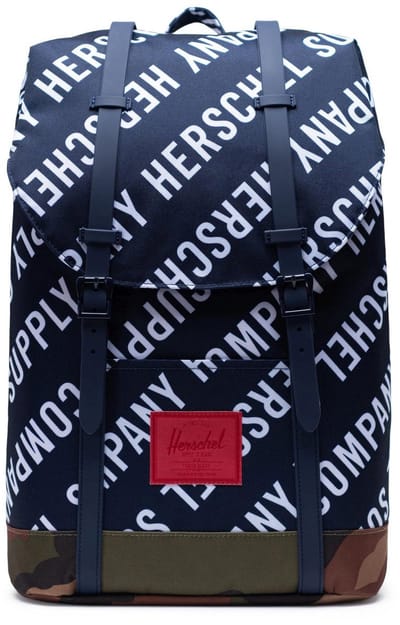 Herschel Retreat 19.5 - Rugzak 15 43 cm (roll call peacoat woodland camo)