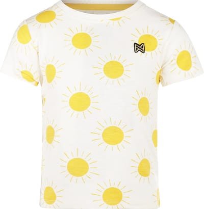 Koko Noko R-girls 2 Meisjes T-shirt - Off-white - Maat 128