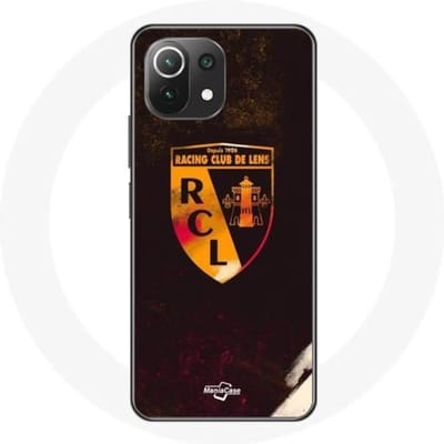 Hoesje - MANIACASE - Xiaomi Mi 11 Lite - Flexibel - Oranje - Lenspatroon
