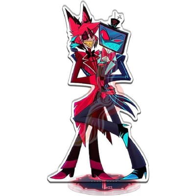 Nieuwe Hazbin el 2 Charlie Morningstar Stand Acryl Figuren Vaggie Bureau Staande Bord Model Decoratie Verzameling Cadeaus