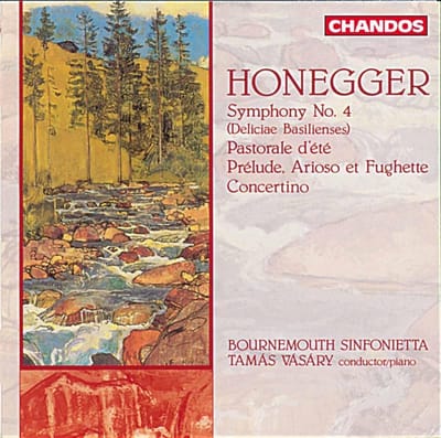 Timothy Carey,Tamás Vasary, Bournemouth Sinfonietta - Honegger: Symphony No. 4 (CD)