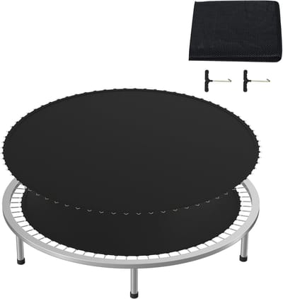 NAIZY Trampoline Sprongdoek Ø305 Sprongmat Kinders Ersatzmat Ersatz Sprongdoek Voor Trampoline Met T-vormige Haken En Ogen Trampoline Ersatzdelen