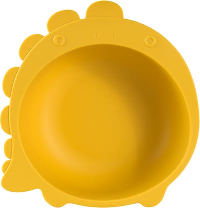 Sproudsy Kom Dino – Zuignap – Kinderservies - Baby – Mango