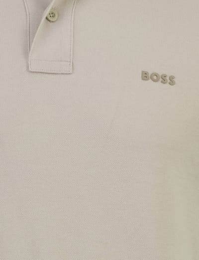 Grijs poloshirt BOSS Orange Prime korte mouw