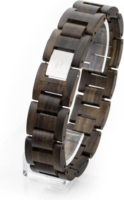 Hoentjen Creatie, Houten armband - Padouk 18mm
