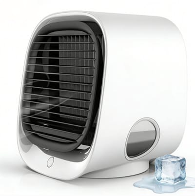 Sogiol® Mobiele Airco - Airconditioning - Humidifier & Ventilator - Verneveling- 3 Snelheden - Snelle Koeling in 90 Seconden - Wit
