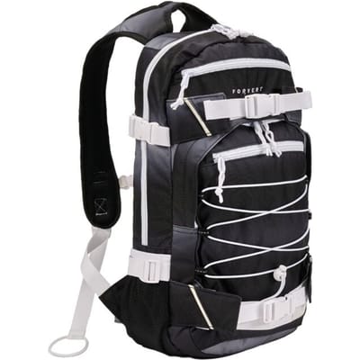 Forvert Louis Pathway Unisex Rugtas - zwart/wit - Standard