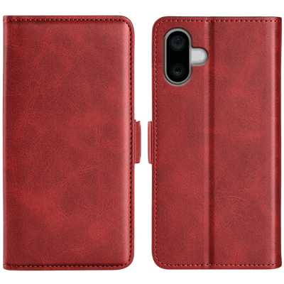 Comfycase Apple iPhone 16 Plus Bookcase Hoesje Rood