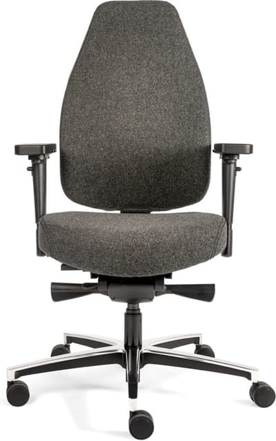 Sit And Move Therapod X Standaard - Middengrijs Wolvilt - Bureaustoel