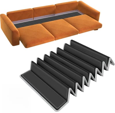bank voor doorhangende zitting, 167,5 x 43 cm, opvouwbaar, kussen, steunplank met Oxford-oppervlak, steunplanken van hout, voor de meeste 3-zitsbanken (zwart)