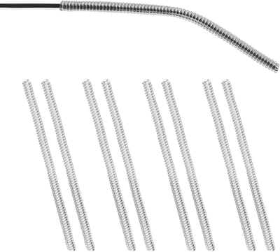 Bril Tempels - Bril Pootjes - Anti-slip - Zacht Siliconen - 85 x 3 mm - Helder