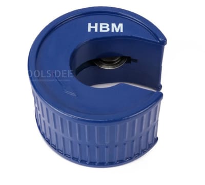 HBM pijpsnijder 22 mm, buissnijder van zinklegering met gehard stalen snijwiel