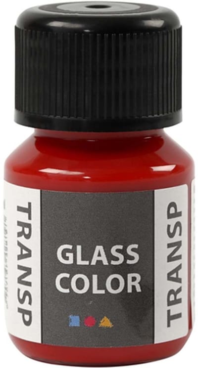Creativ Company Glass Color Transparent Paint - Red 30ml