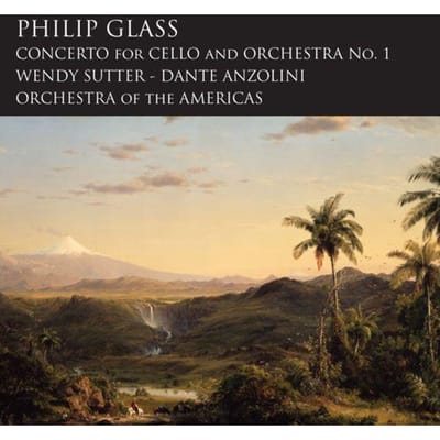 CD PHILIP GLASS - WENDY SUTTER, DANTE  - Concerto Voor Cello En Orkest Nr 0076 Orange Mountain 2011 Japan Klassiek Gebruikt beige