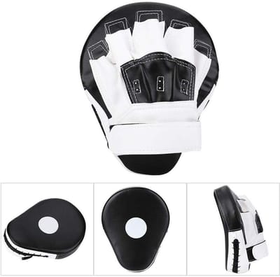 PU handspuit trainerspuiten kickboksen krassen kickboksen punch focus mitts, boksen pads focus midts pad target training handpads voor karate, Muay Thai Kick, MMA, sparring, dojo, vechtsport