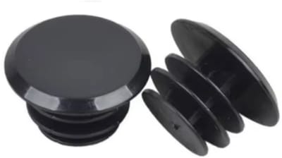 Stuurdoppen Zwart Kunststof – 2 Stuks – End Caps voor Racefiets & MTB – Ø18-20mm - Fietsstuur