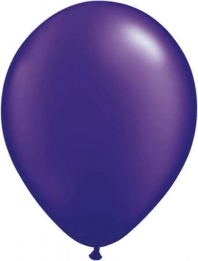 100 st Donker paarse metallic ballonnen online kopen.
