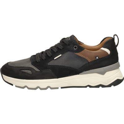Rieker Evolution Sneakers zwart Leer - Maat 41