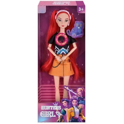 Avec Accessoires d'Instruments de Musique, Thème Musical Chanson 29 cm Solide K-POP Chasse aux Sorcières Groupe de Filles 11 Articulations Poupée Jouet